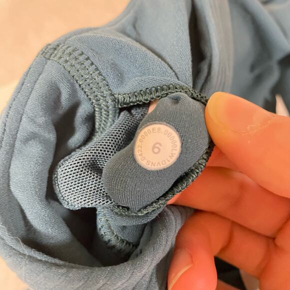 lululemon Align Ribbed High-Neck Tank Top Green 6 - Picture 4 of 7